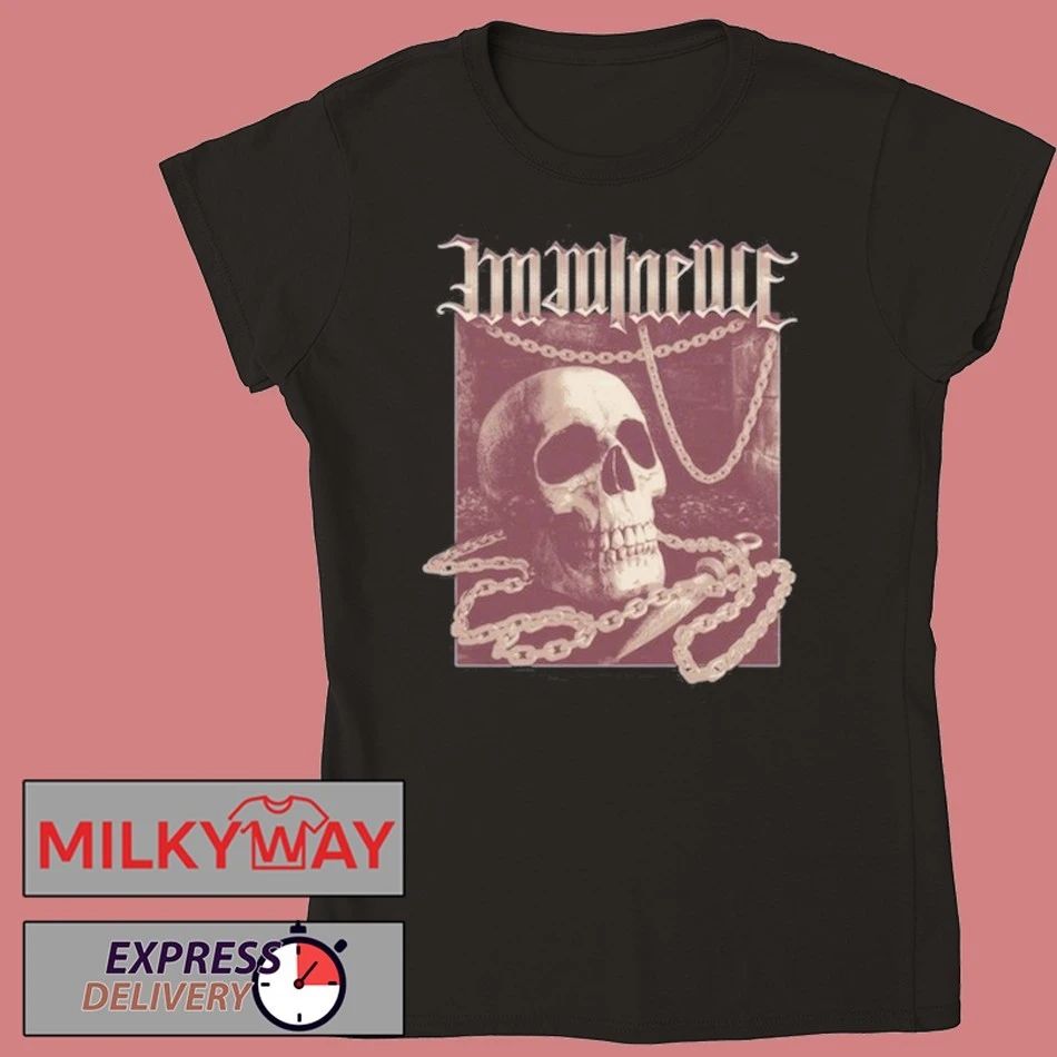 Imminence Skull Maroon Shirt