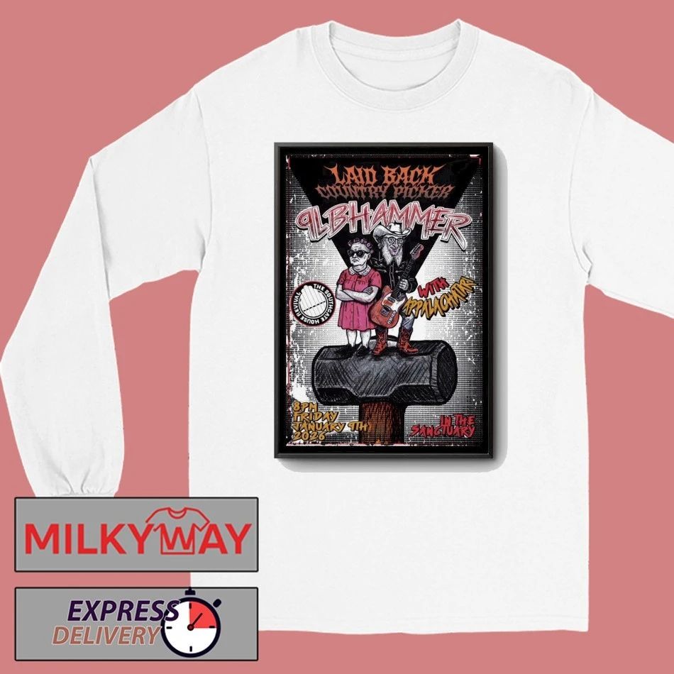 Laidback Countrypicker In Newport KY On Jan 9 2026 Poster shirt
