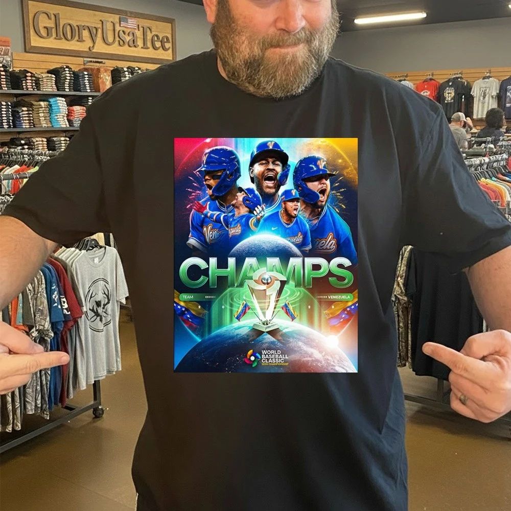 Congrats Venezuela Baseball Champions World Baseball Classic 2026 First Time In History Poster Shirt