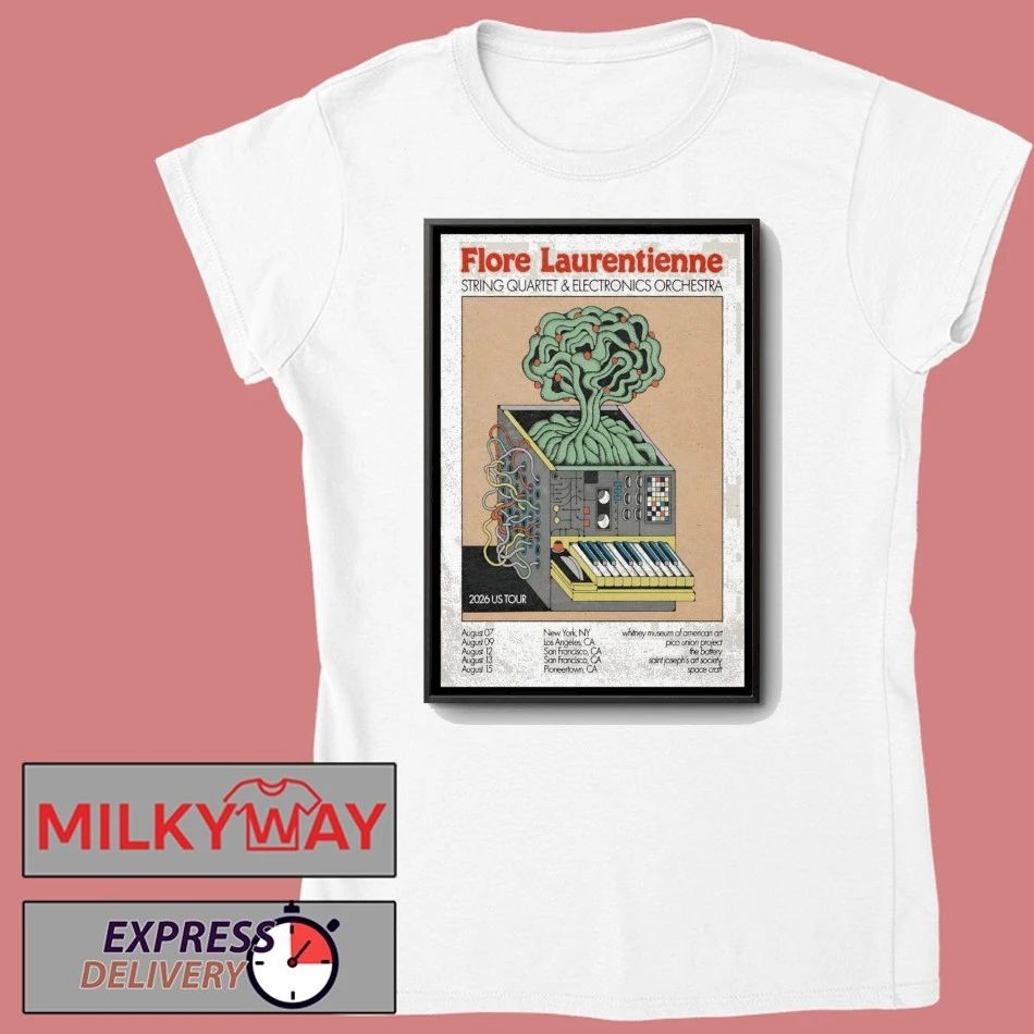 Flore Laurentienne US Tour 26 Poster shirt