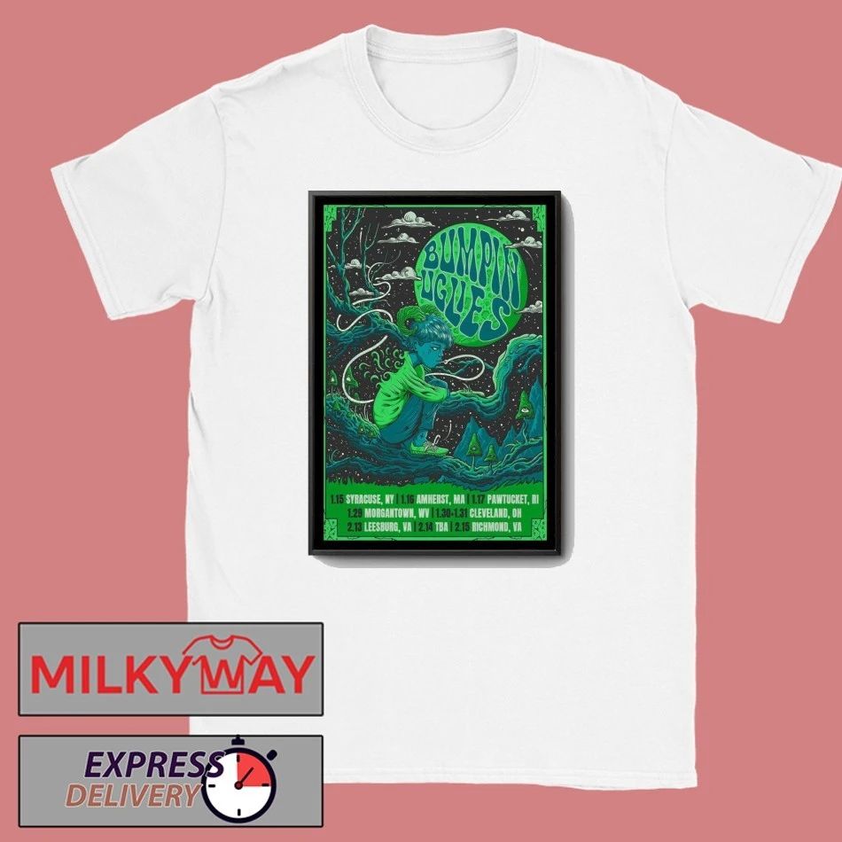 Bumpin Uglies Ice Cold Winter Live Show 2026 Poster shirt