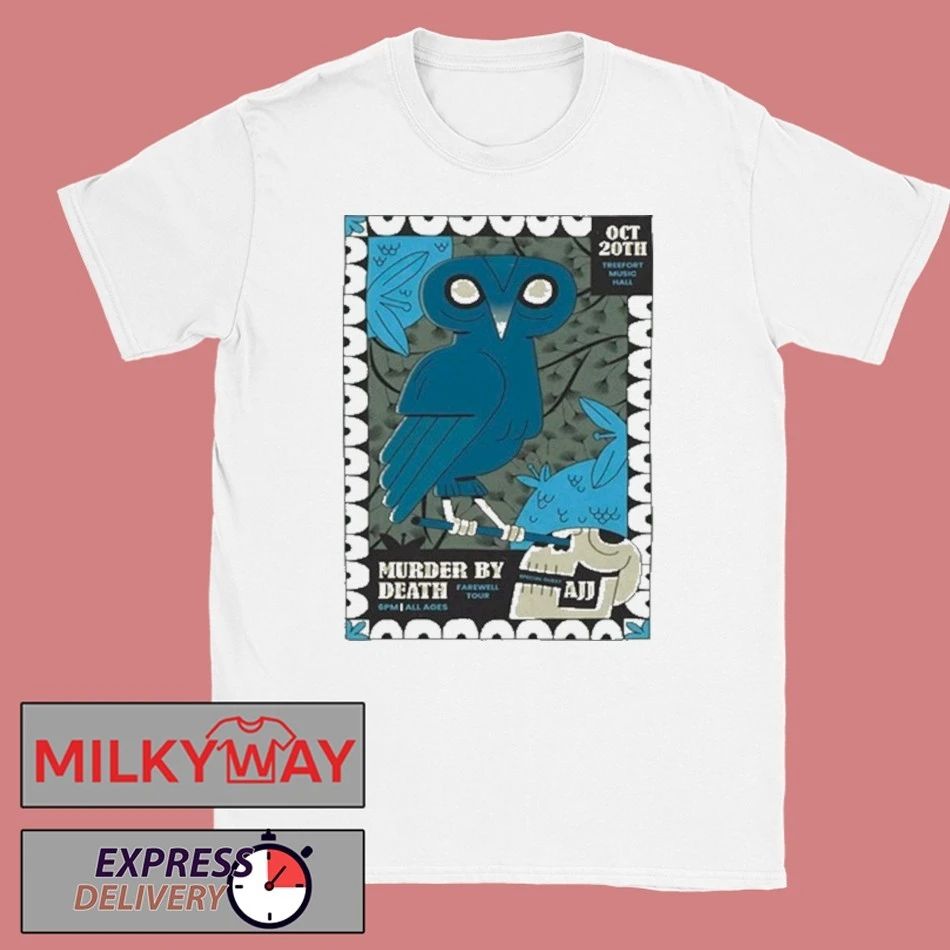 Murder By Death Treefort Music Hall in Boise October 20 202 shirt
