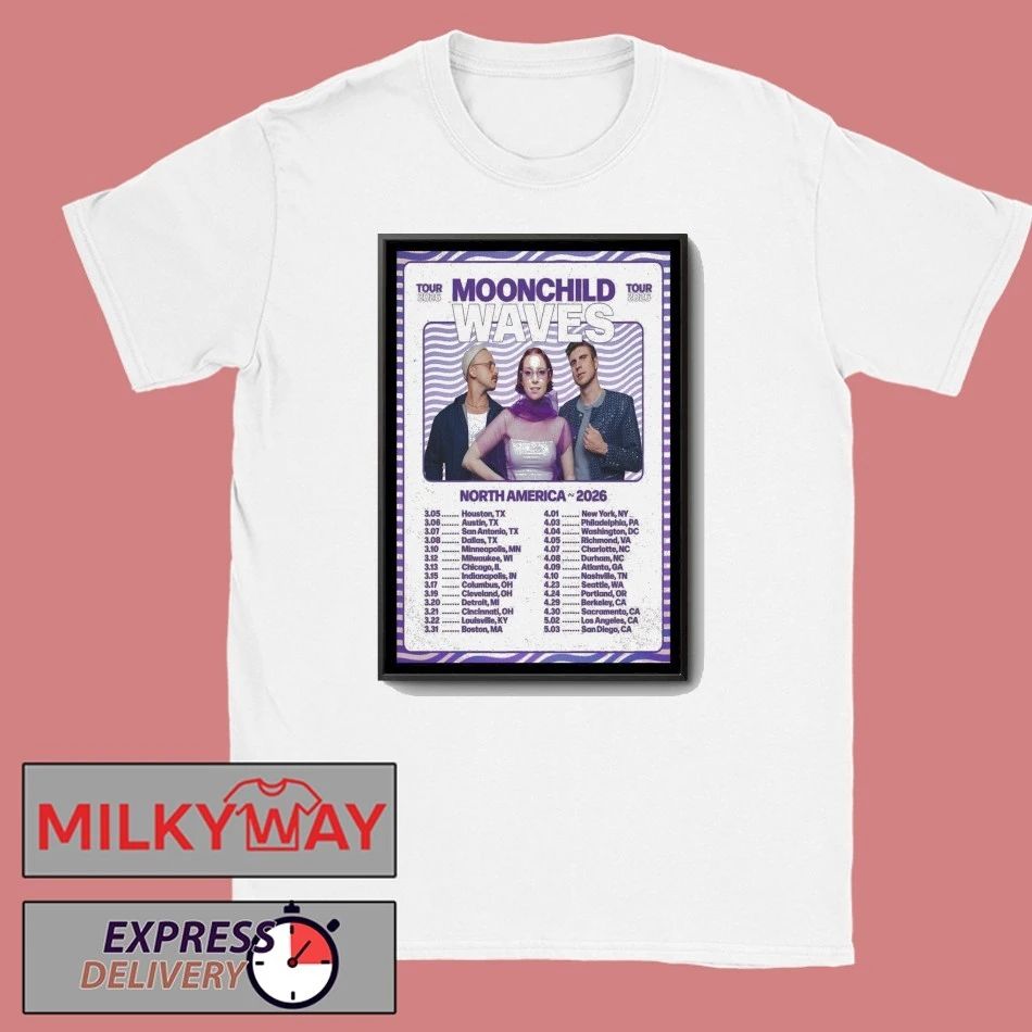 Moonchild North America Tour 2026 Poster shirt