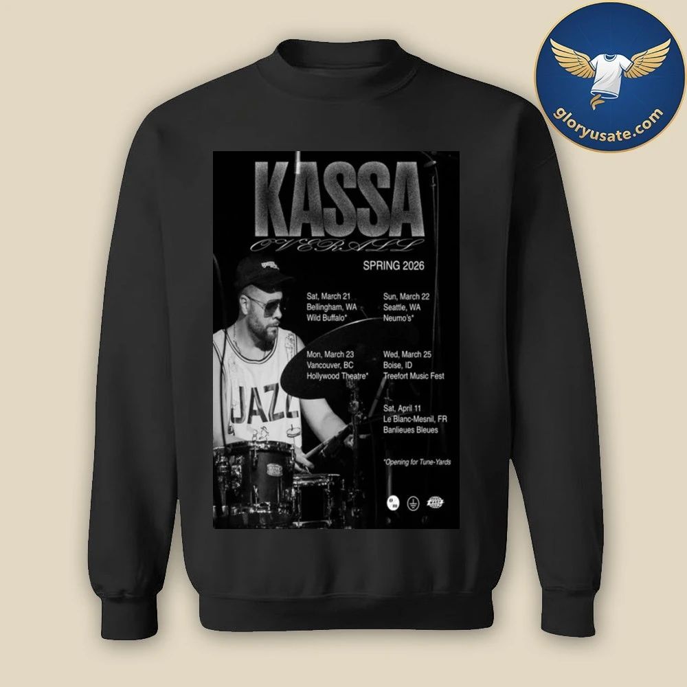 Kassa Overall Spring 2026 Tour Poster Shirt