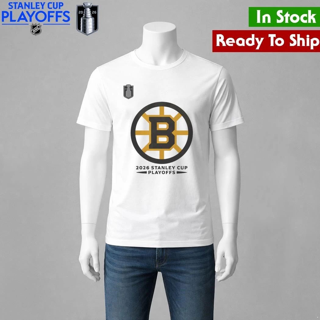 Boston Bruins 2026 Stanley Cup Playoffs Authentic Pro Rink Performance Shirt