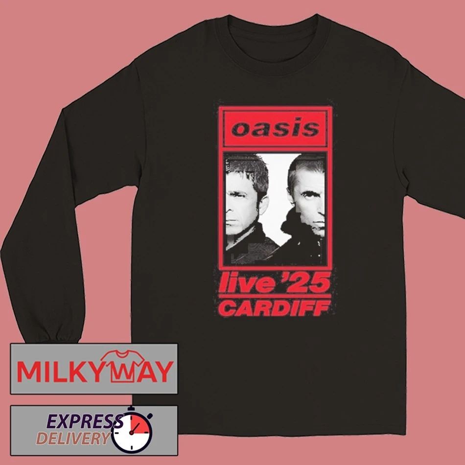 Oasis 2025 Cardiff Event T-Shirt