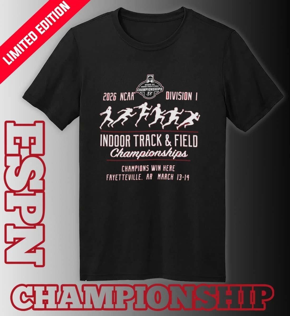 Champions Win Here 2026 NCAA DI Indoor Track & Field Championship Shirt