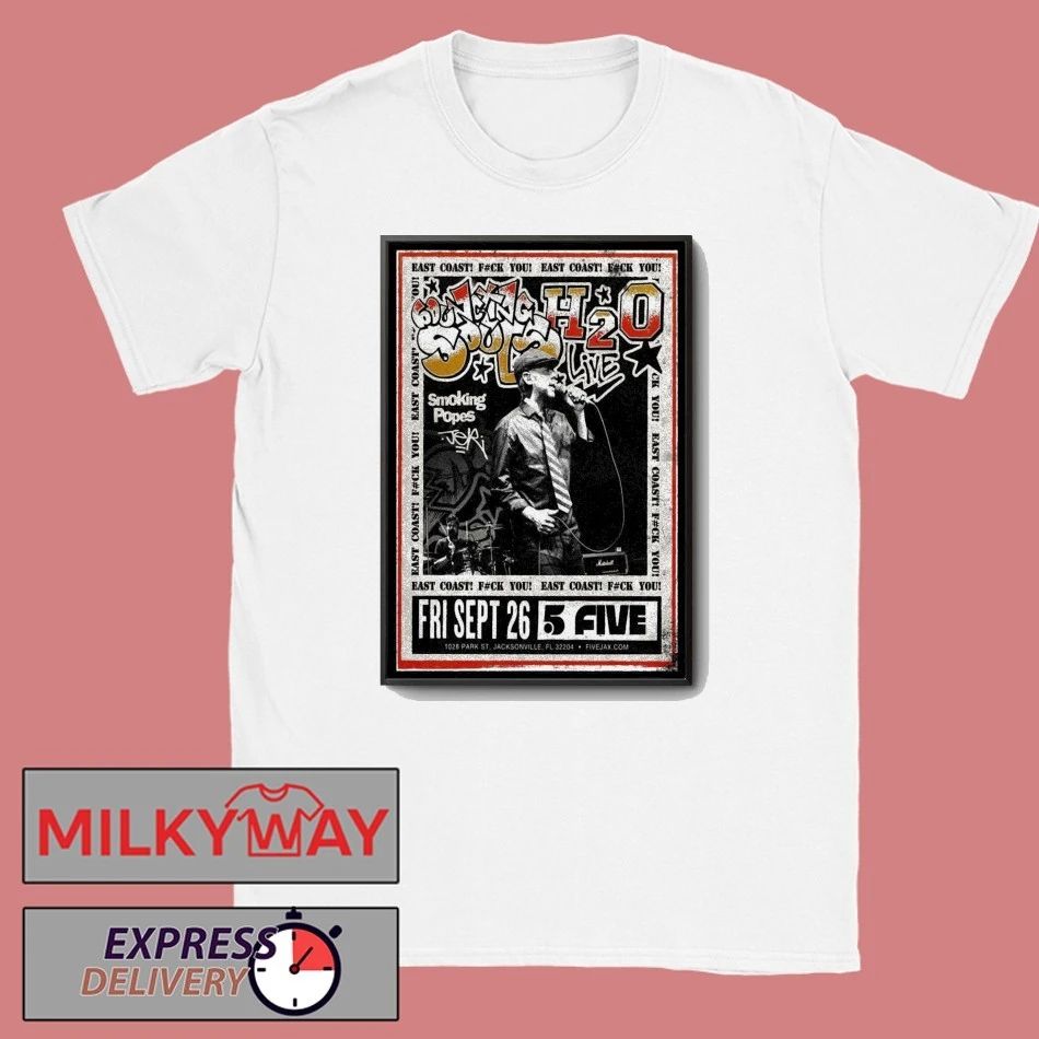 The Bouncing Souls Florida Concert Poster shirt