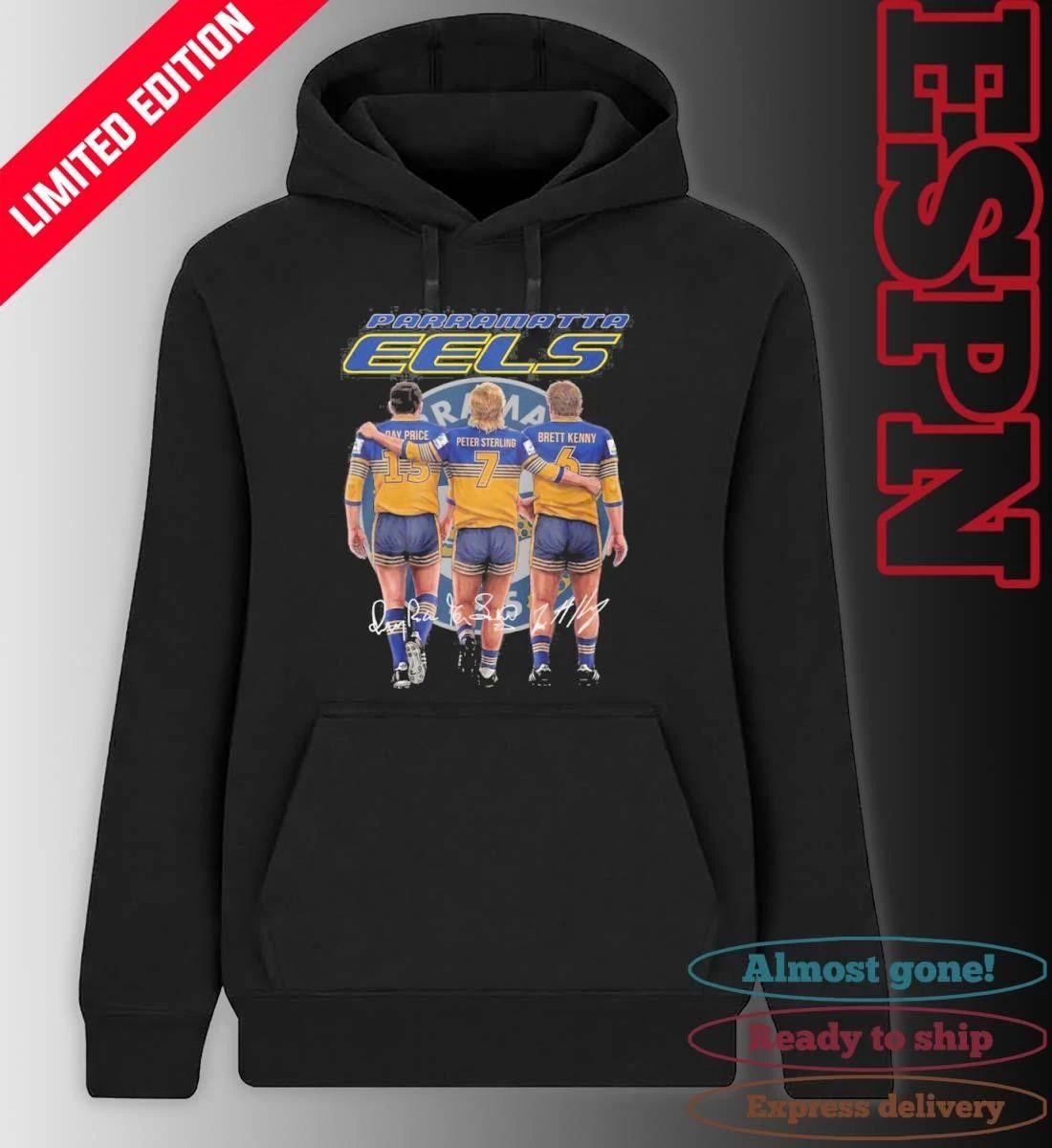 Parramatta Eels Ray Price, Peter Sterling And Brett Kenny Shirt