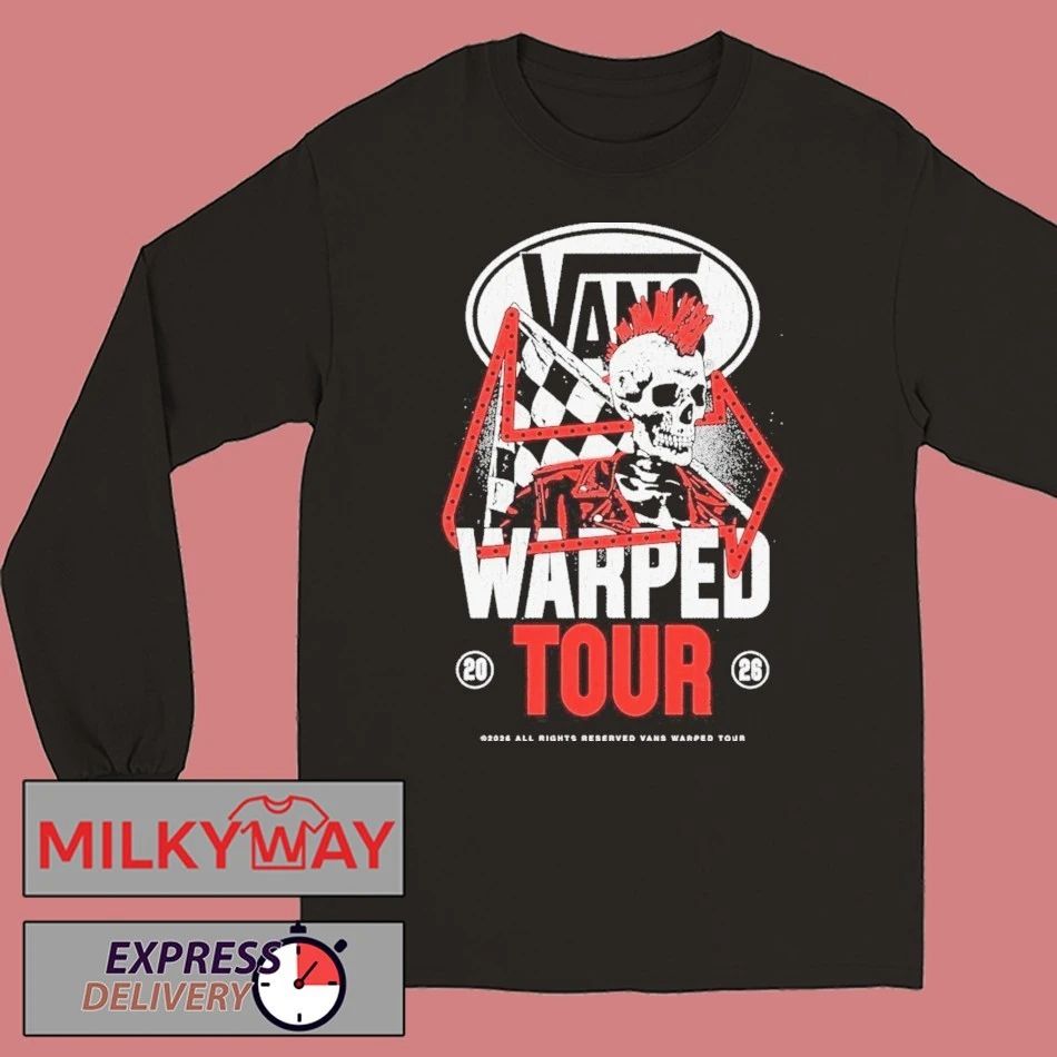 Vans Warped Tour 2026 Outlaw shirt