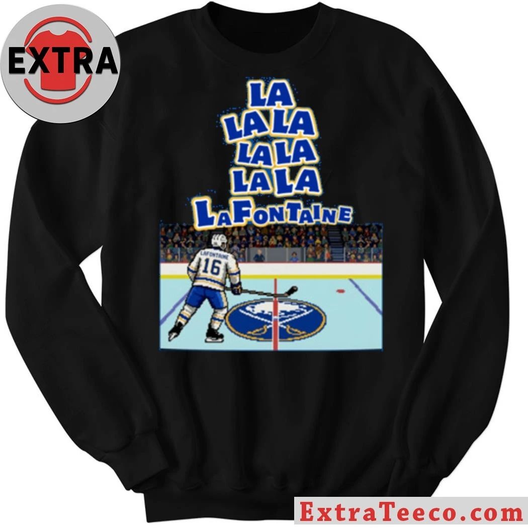 Original La la la la Pat LaFontaine Buffalo Sabres T-Shirt