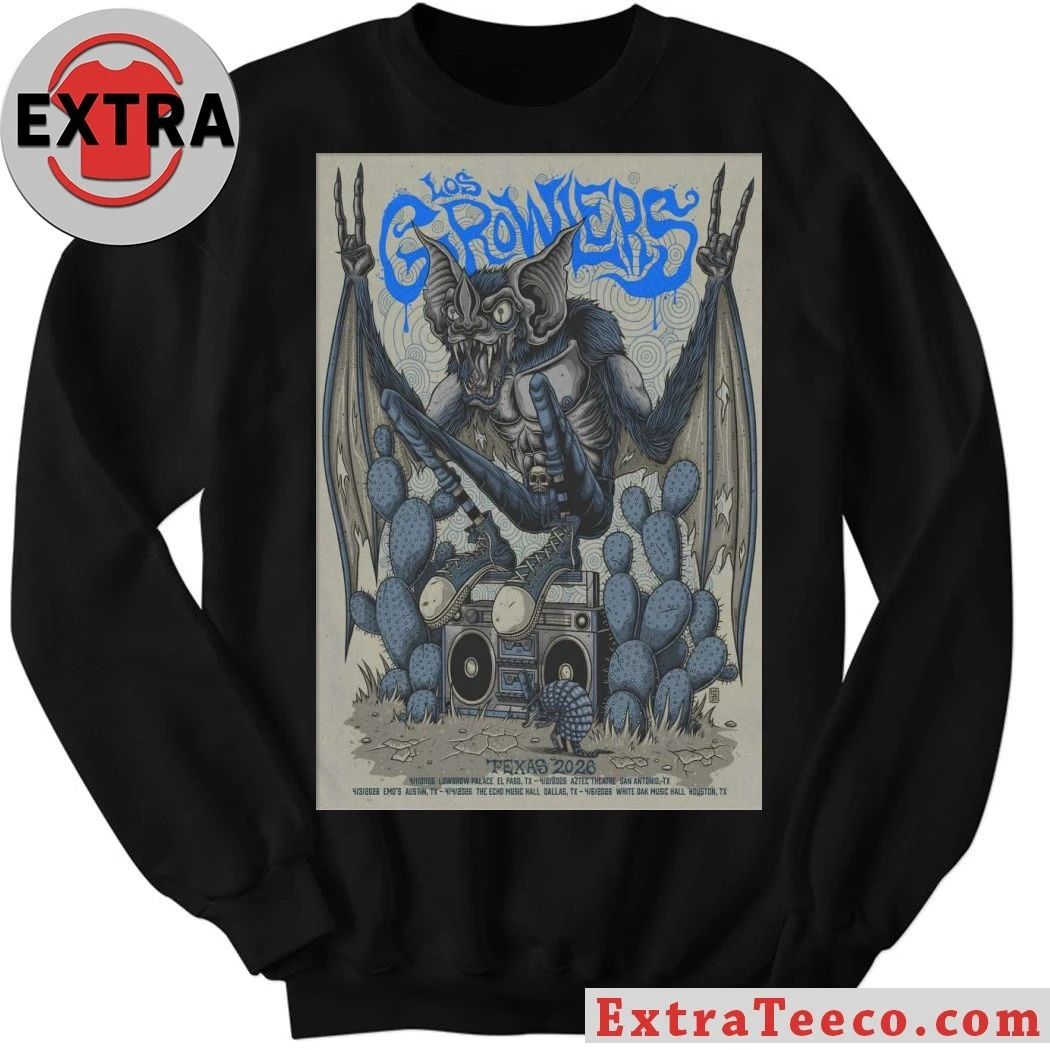 Los Growlers Texas 2026 Tour Poster Shirt