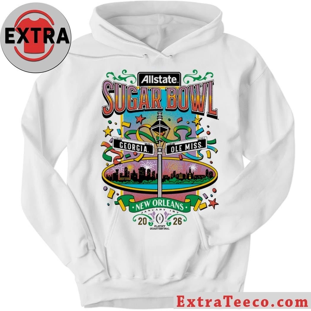 Original The Allstate Sugar Bowl will be played between Georgia and Ole Miss in New Orleans on January 1, 2026 Shirt