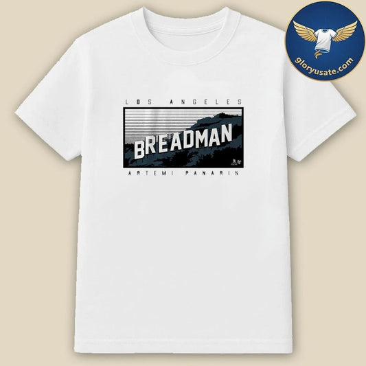Breadman Artemi Panarin Los Angeles Hockey Sign Shirt