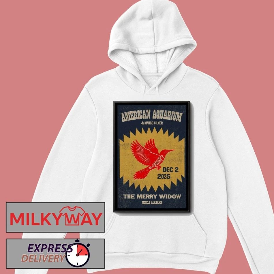 American Aquarium Fall Tour 2025 Mobile AL Poster shirt