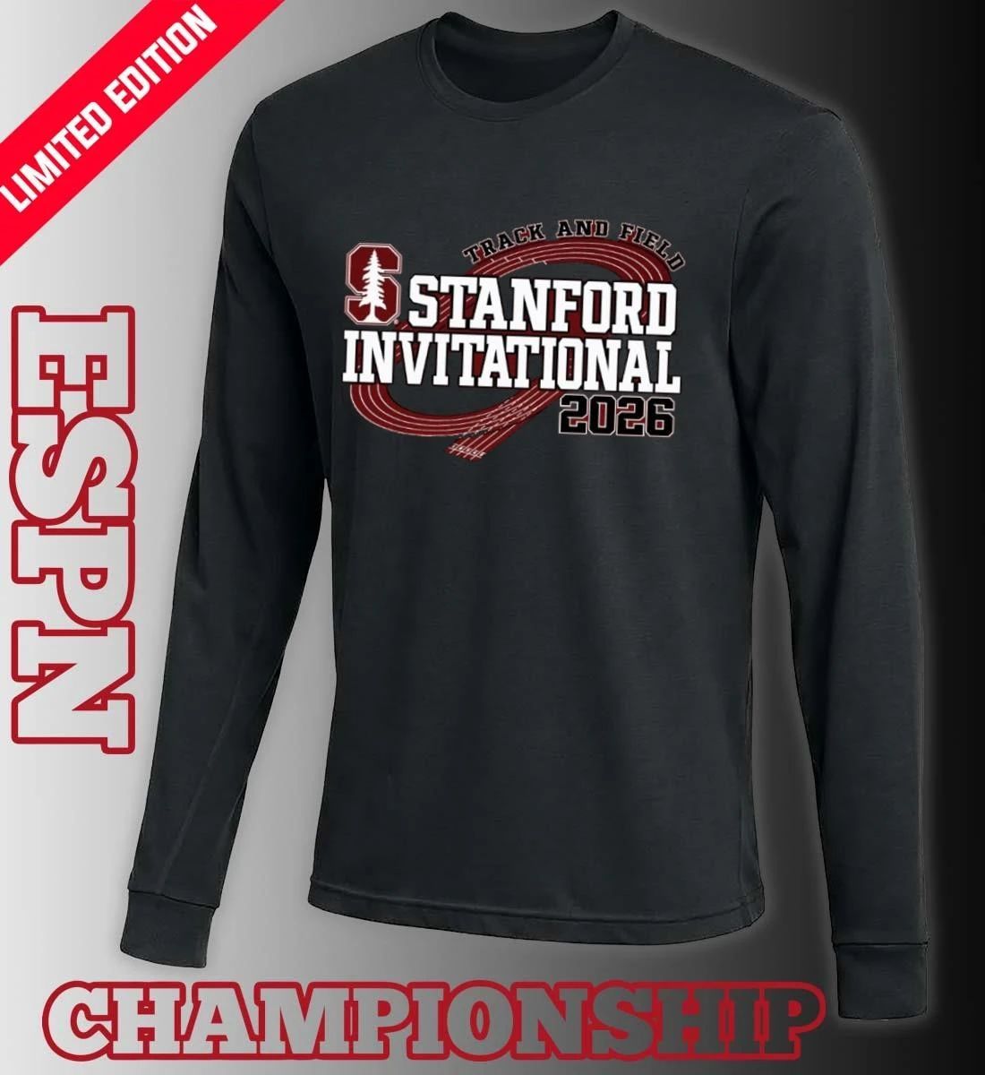 Stanford Cardinals Track and Field 2026 Invitational Shirt