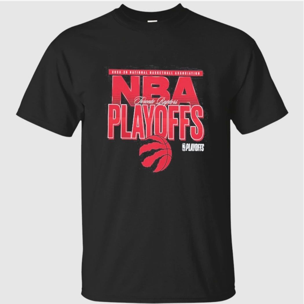 Toronto Raptors Black 2026 NBA Playoffs T-Shirt