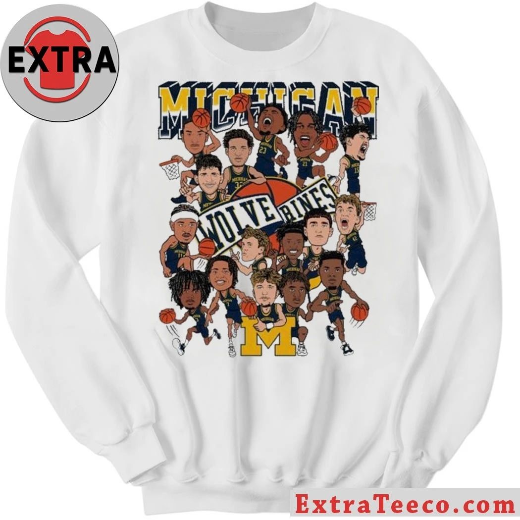 Stadium Family Crowd Kids Michigan Caricature Shirt