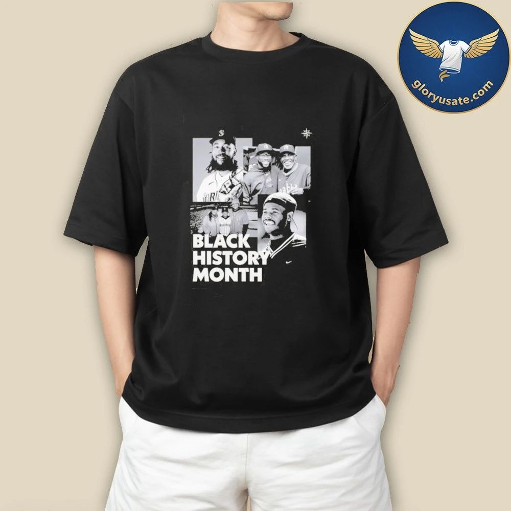 Seattle Mariners Ken Griffey Jr Black History Month Shirt