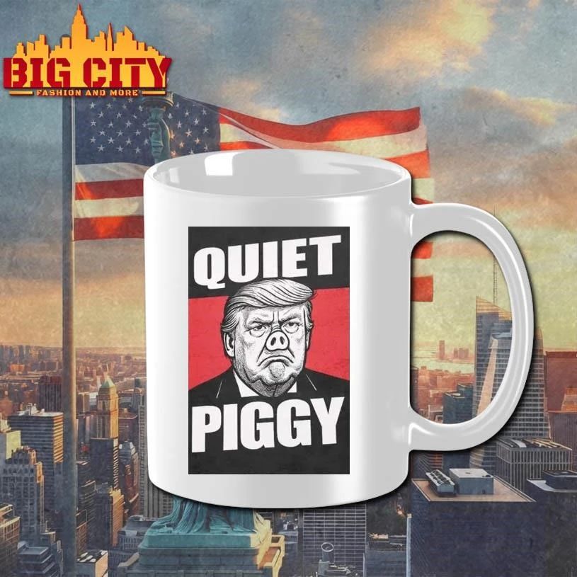 Trump Quiet Piggy Funny Shirt