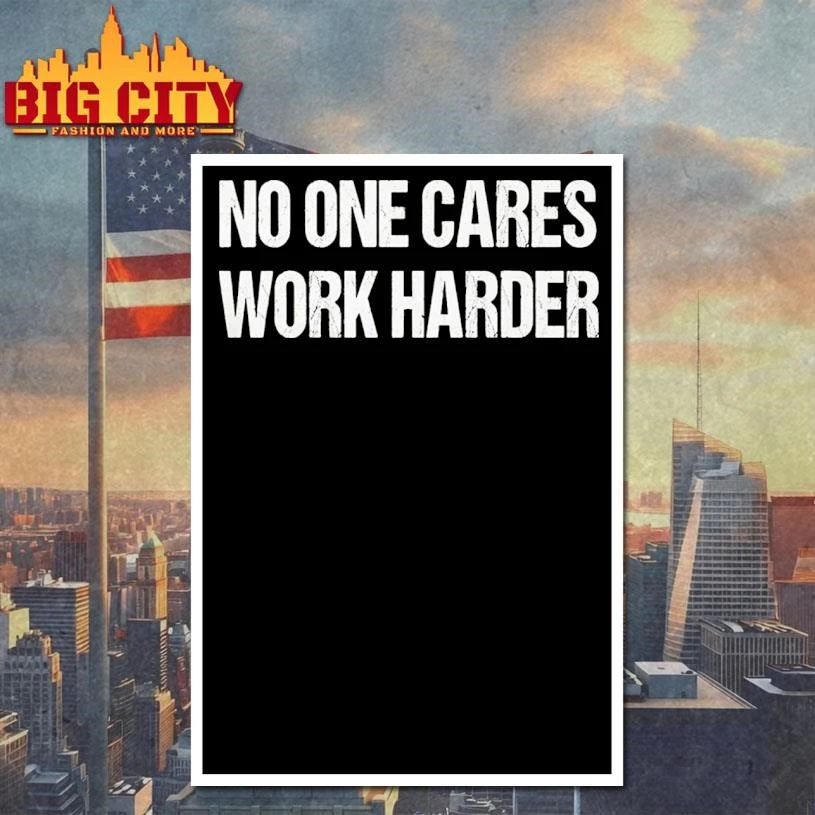 Bryson DeChambeau No One Cares Work Harder Shirt