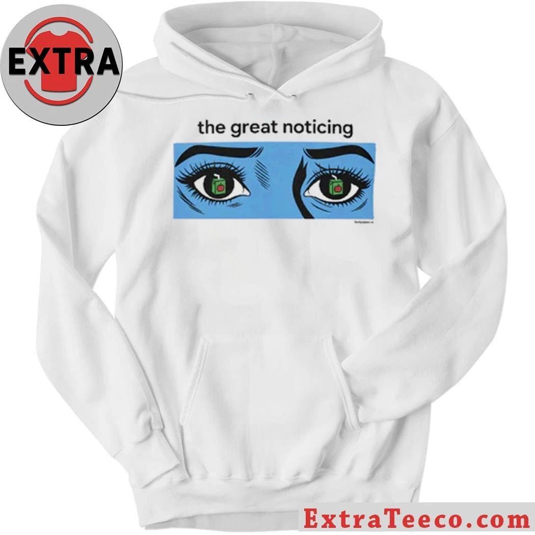 The Great Noticing Ice Blue Edition oversized box T-Shirt