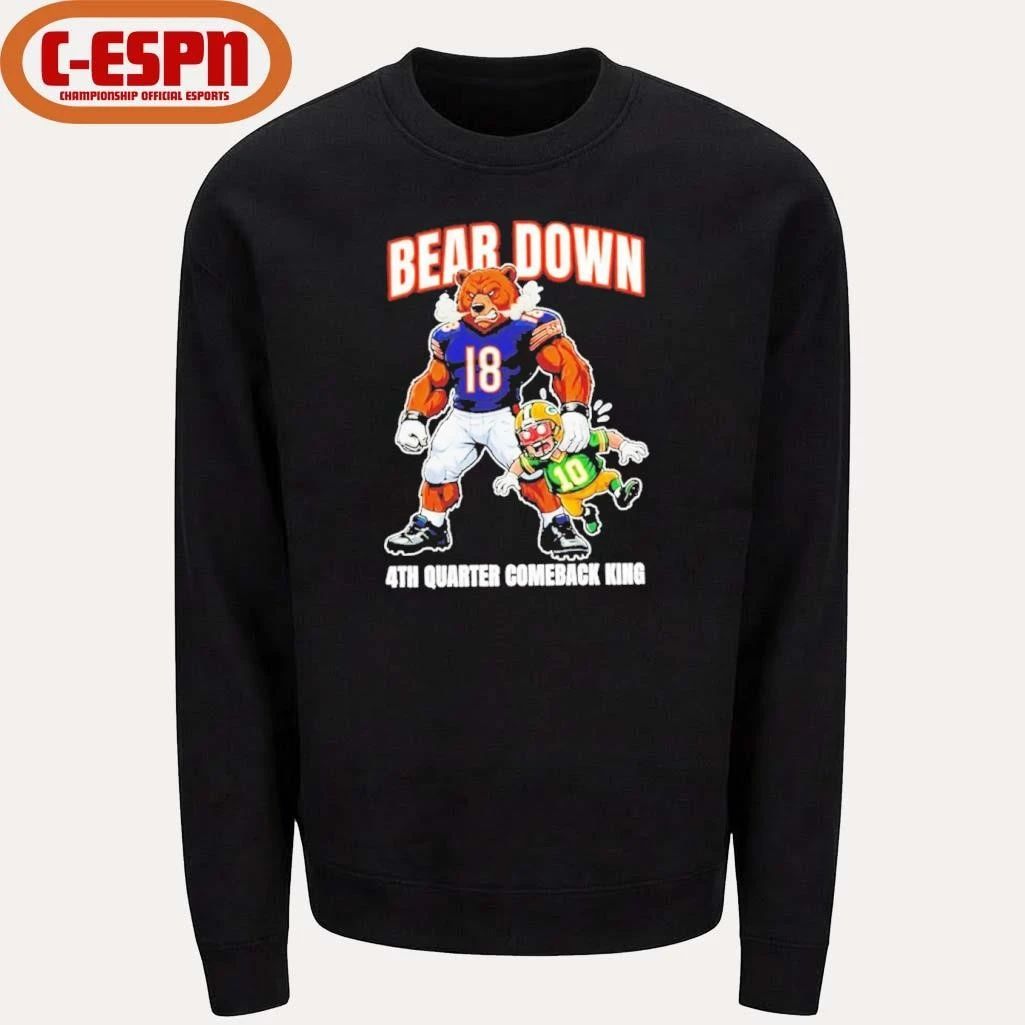 Chicago Beat Packers Bear Down 4th Quarter Comeback King Shirt