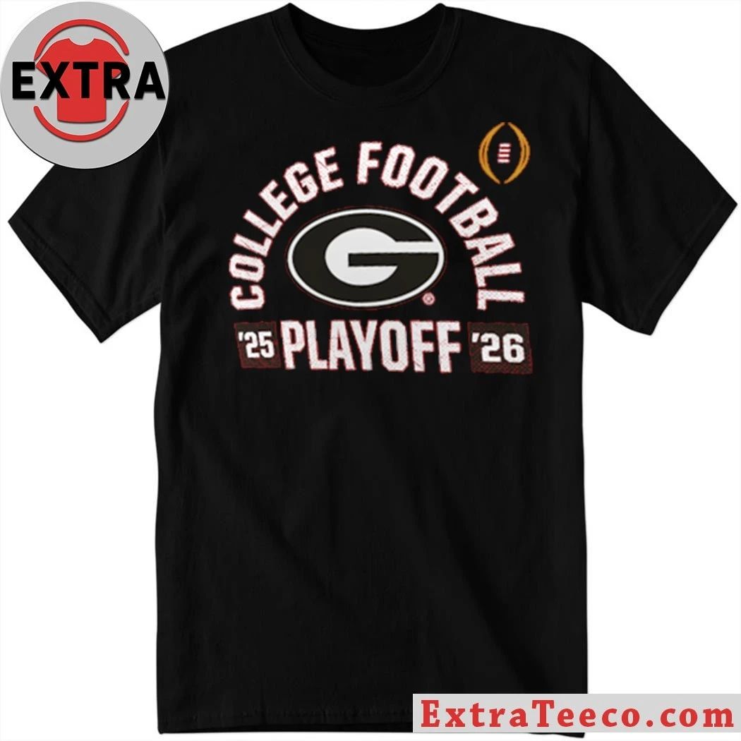 Georgia Bulldogs College Football Playoff 2025-26 Touchdown Glory Shirt