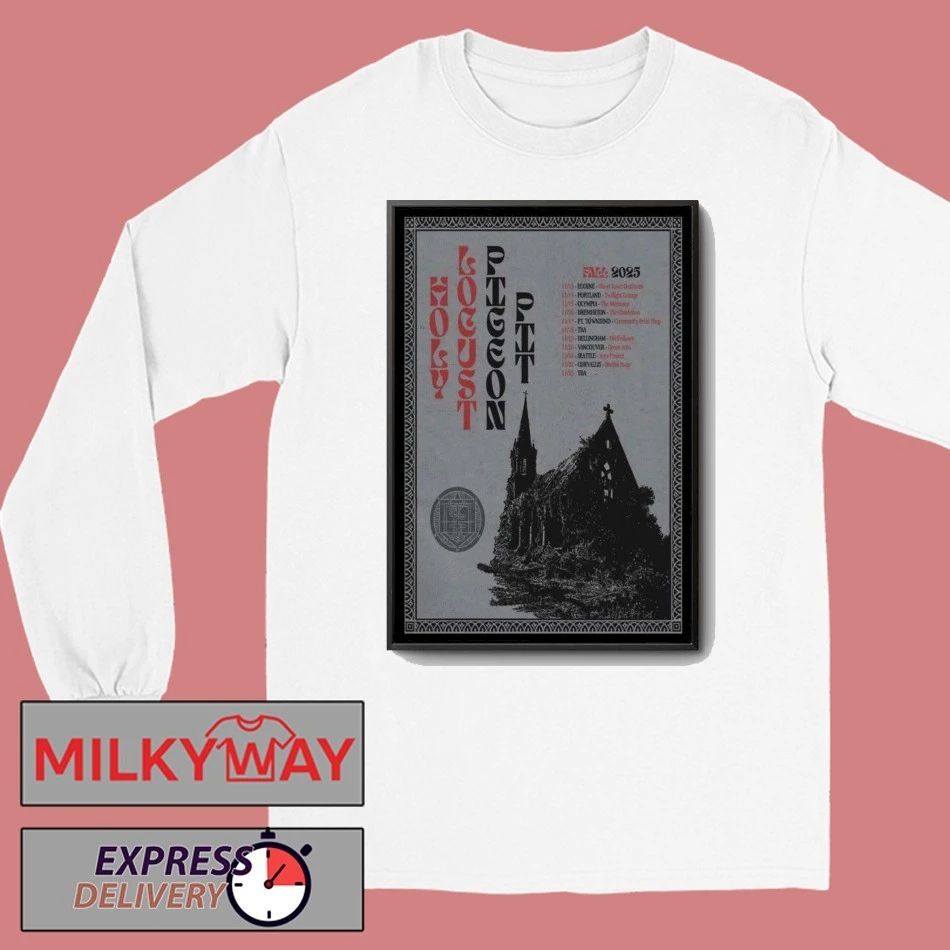Pigeon Pit Fall Tour 2025 Poster shirt