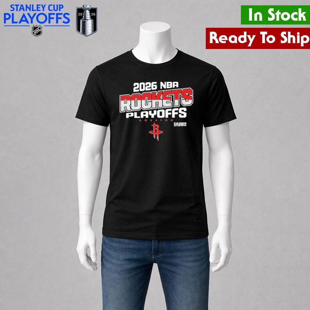 2026 NBA Playoffs Houston Rockets Basketball Shirt