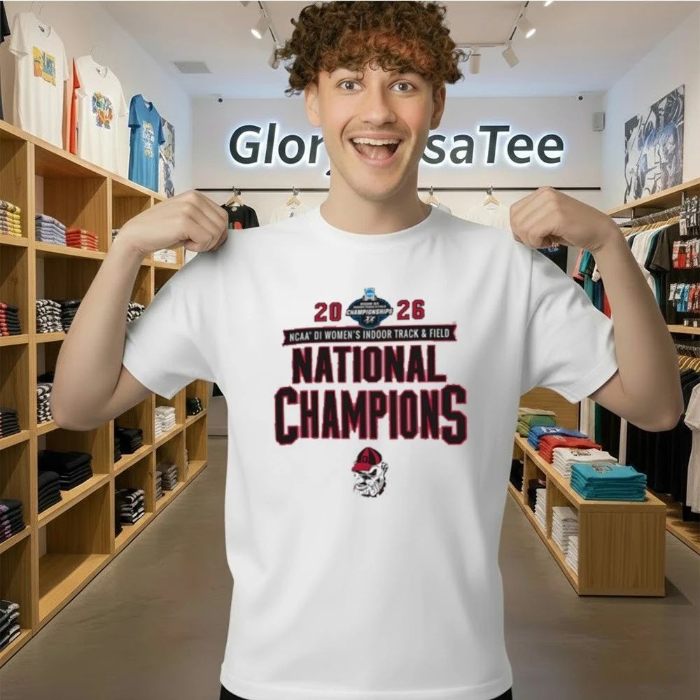Georgia Bulldogs 2026 NCAA Women’s Indoor Track & Field National Champions T-Shirt