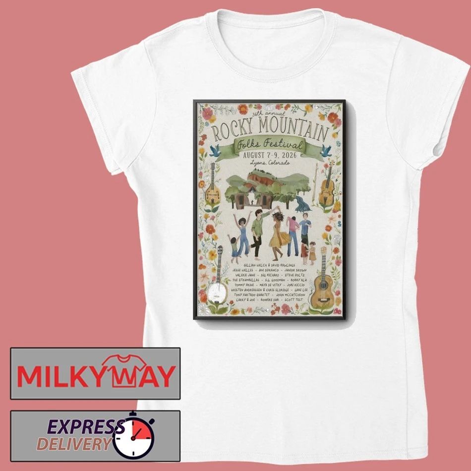 36th Annual Rocky Mountain Lyons CO On August 7-9 2026 Poster shirt