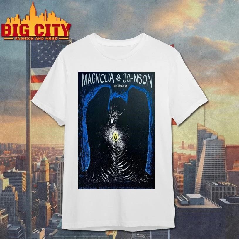 Limited Edition Magnolia & Johnson Electric CO Tour 2026 Poster Shirt