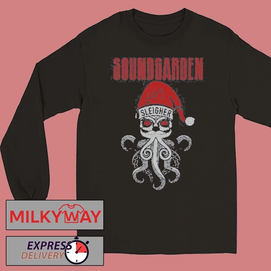 Soundgarden Knit Jacquard Holiday 2025 Shirt