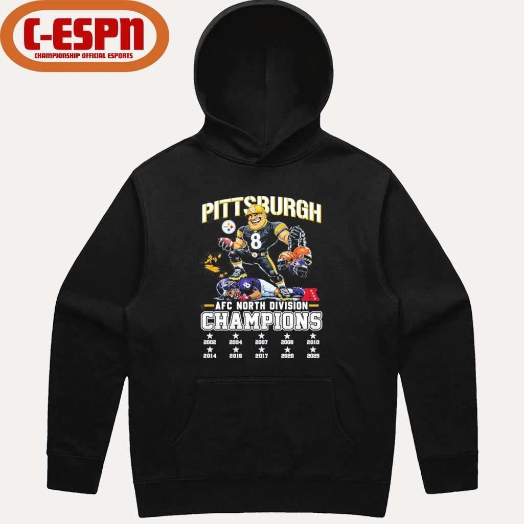 Steelers AFC North Champions Mascot shirt