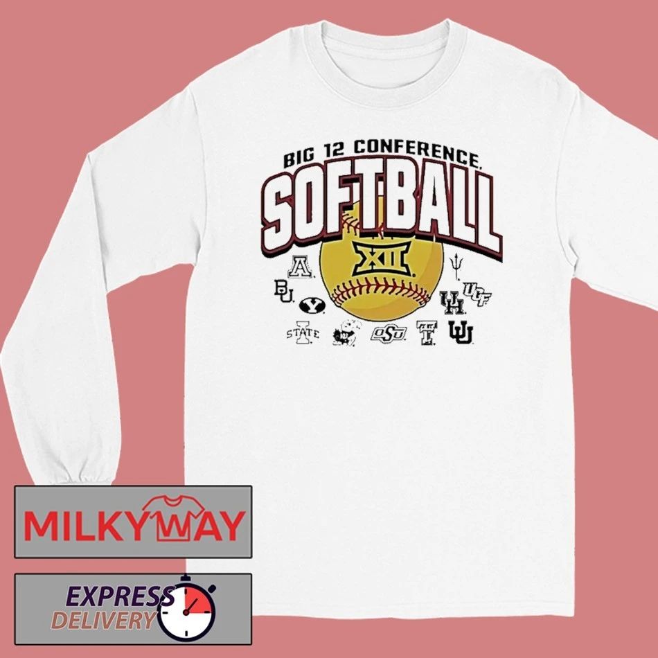 2026 Big 12 Conference Softball Logos Shirts
