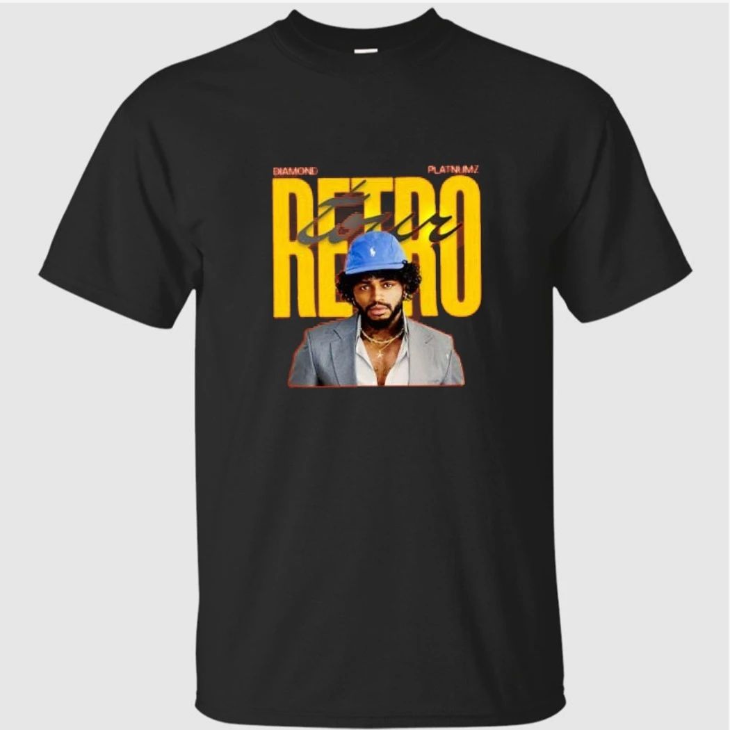 Diamond Platnumz Retro Tour 2026 Live Dates Vintage Afro Pop Concert Shirt