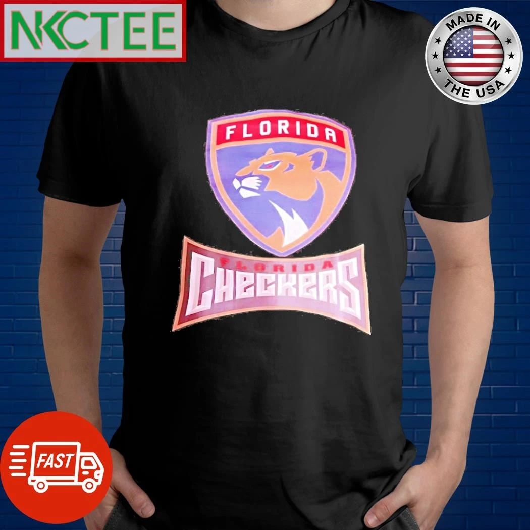 Florida Panthers Football Florida Checkers Logo shirt