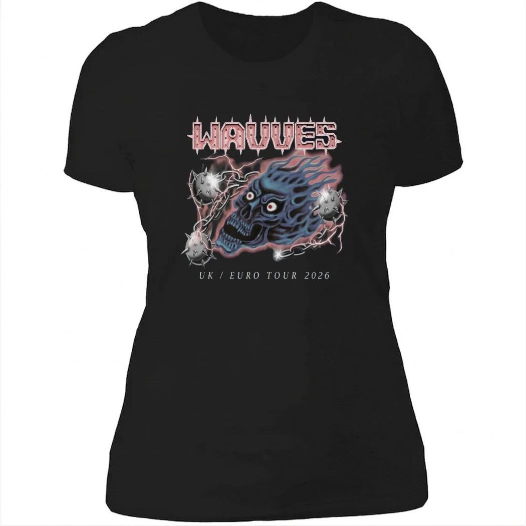 WAVVES UK Eu Tour 2026 Shirt