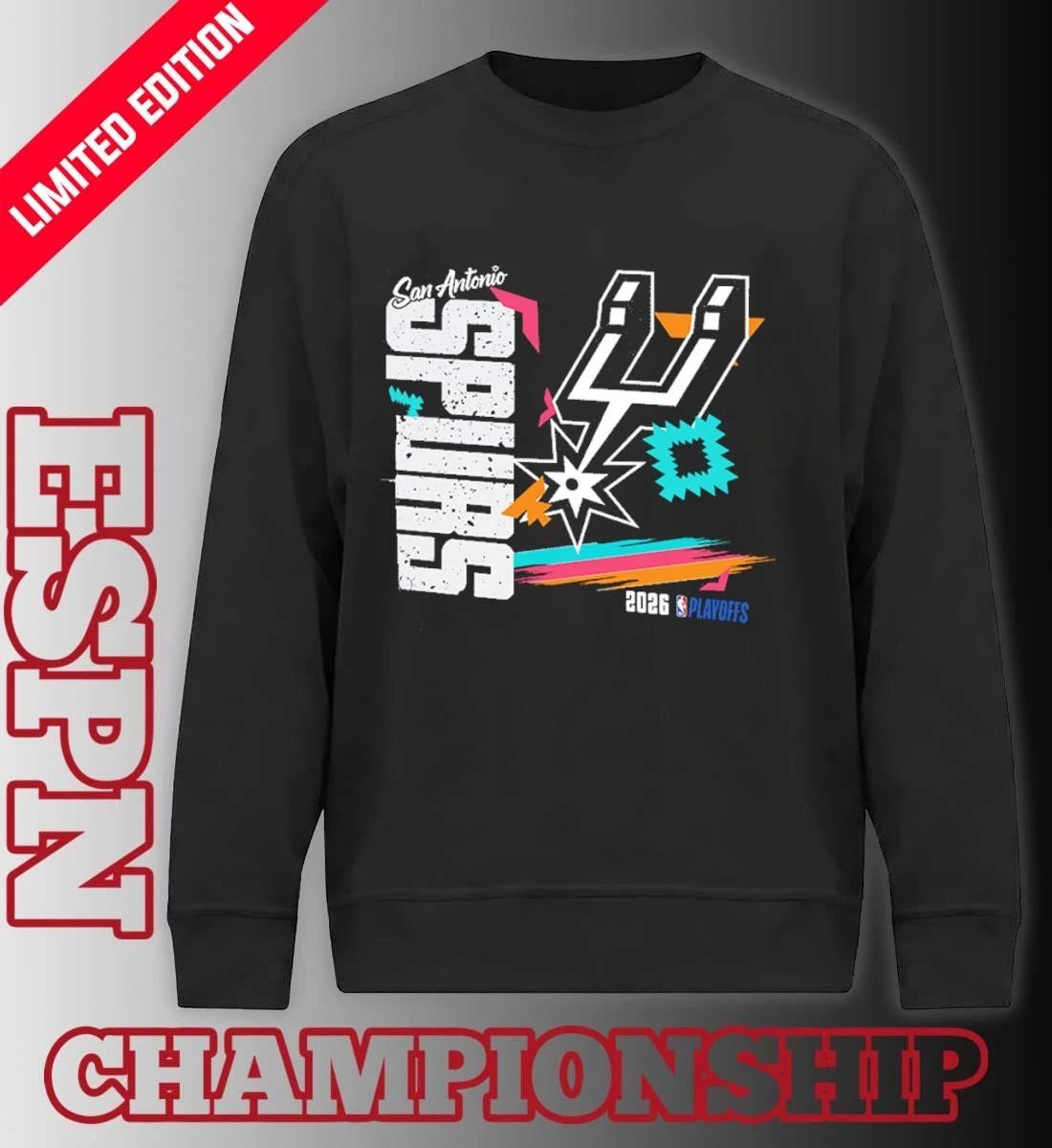 San Antonio Spurs 2026 NBA Playoffs Vintage Retro T-Shirt