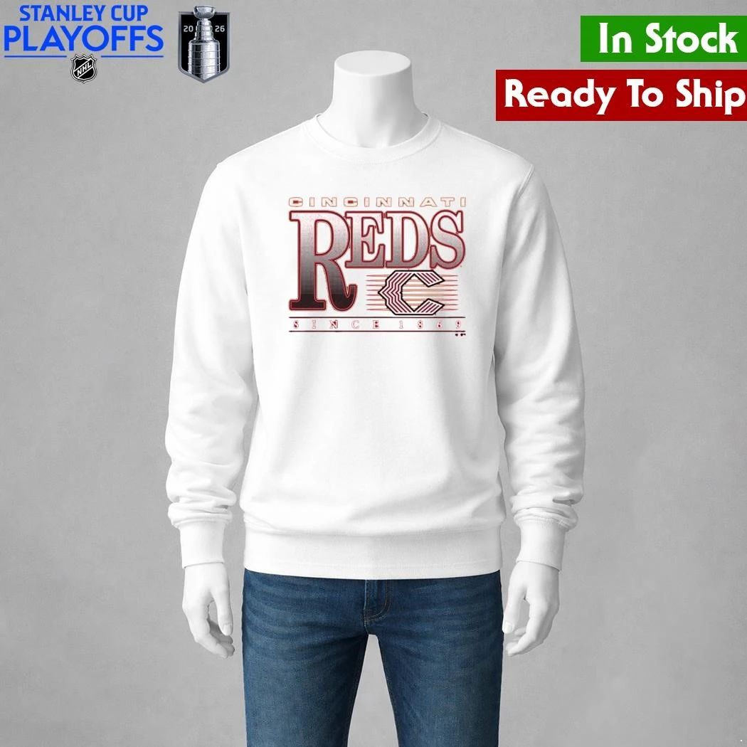 Cincinnati Reds Mens Red City Connect B&T Wynwood Shirt