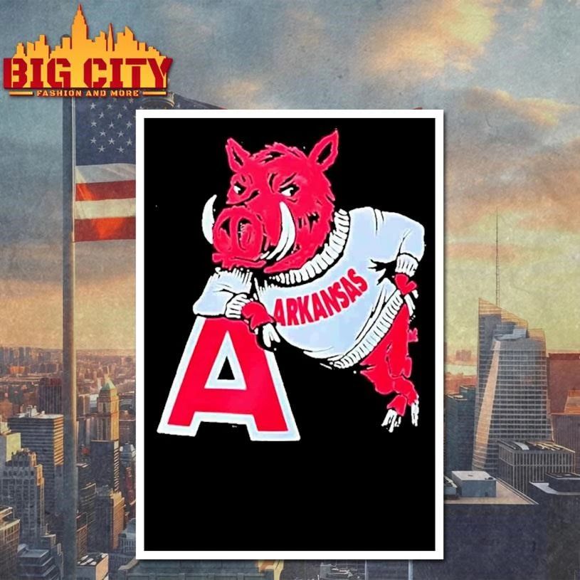 University Of Arkansas Razorbacks Graphic Shirt