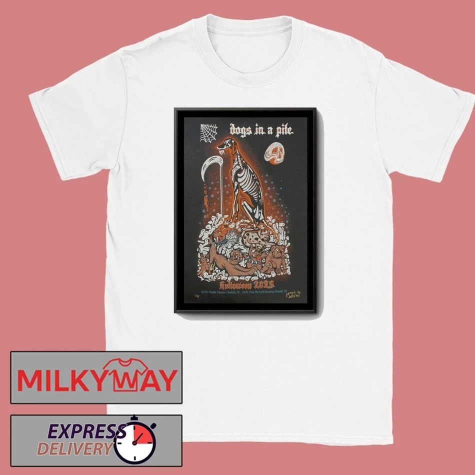 October 31, 2025 Dogs In A Pile From The Earth Brewing Company. Roswell, GA Poster shirt