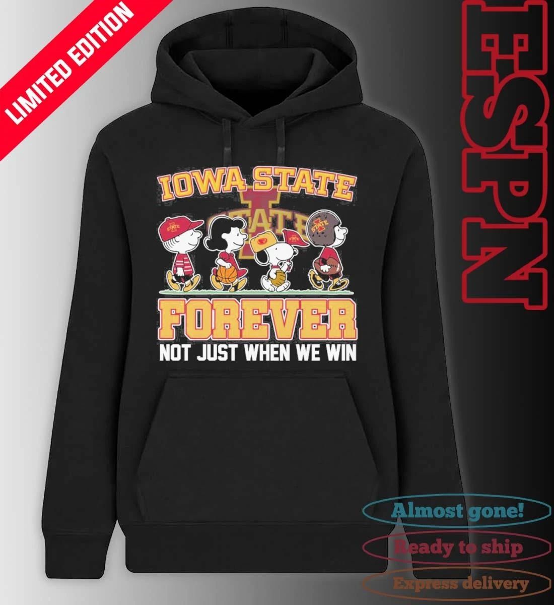 The Peanuts Characters X Iowa Hawkeyes Basketball Shirt