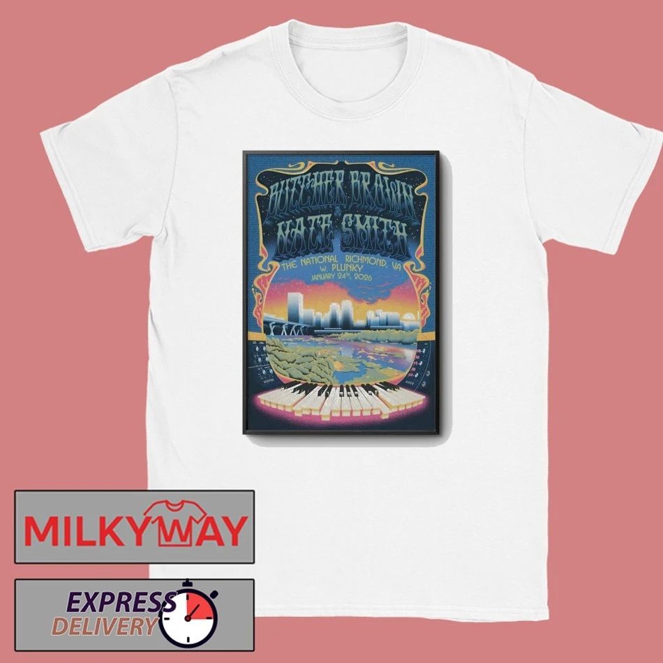 Butlher Brown And Nate Smith In Richmond VA On Jan 24 2026 Poster shirt