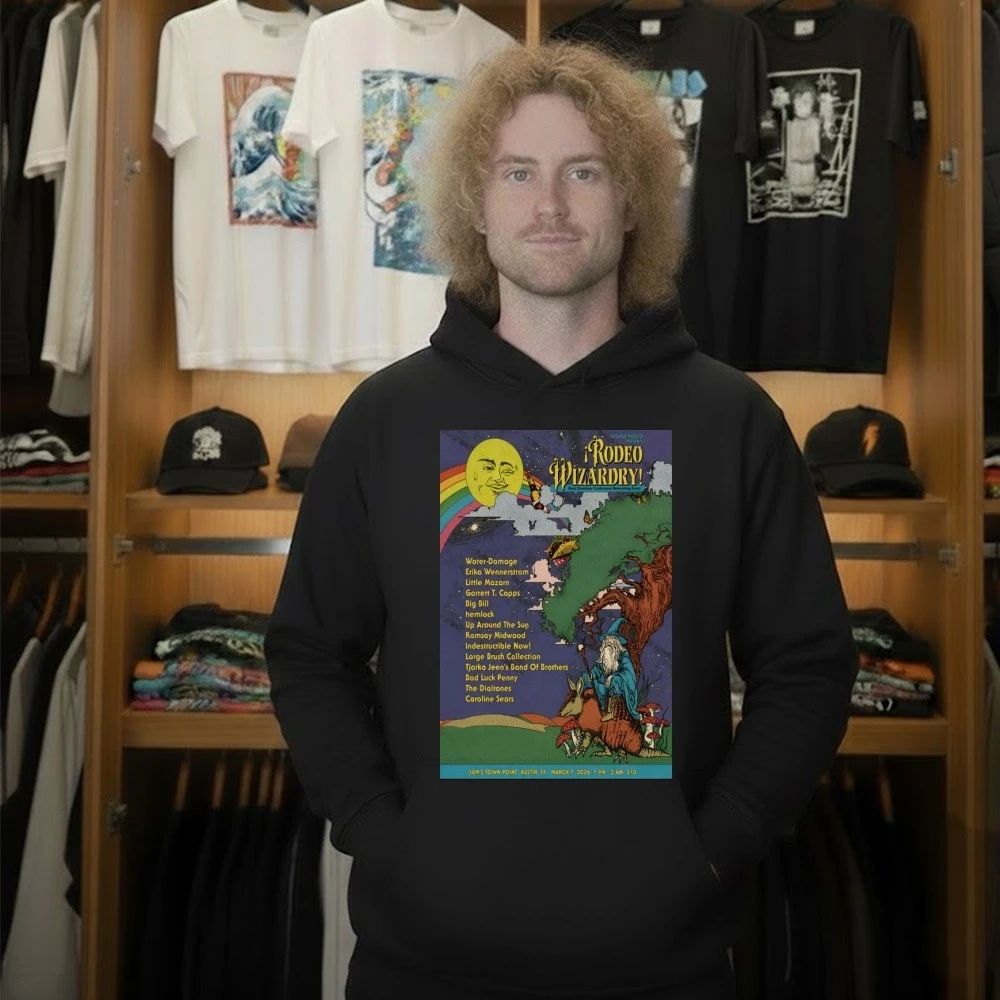 Rodeo Wizardry! Sam’s Town Point In Austin TX Mar 7 2026 Poster Shirt