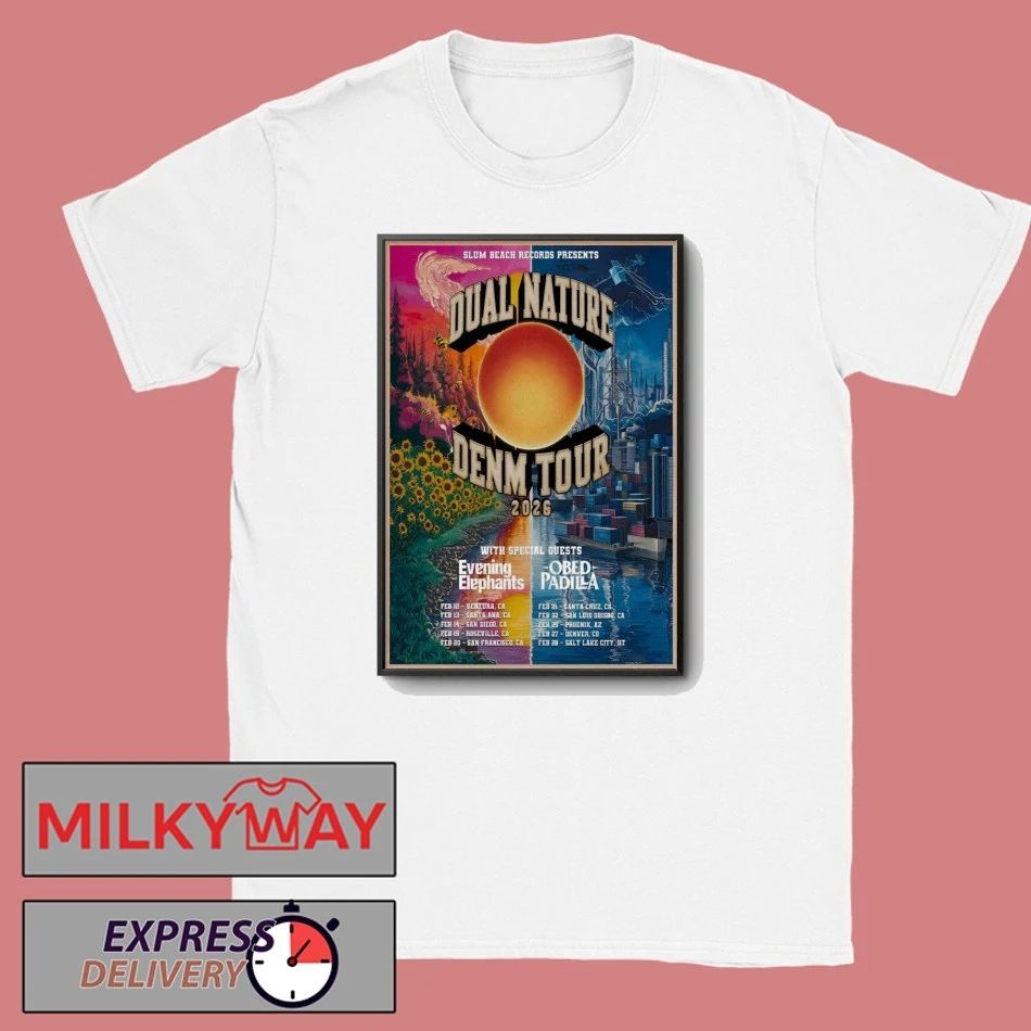 Dual Nature And DENM Tour 26 Poster shirt