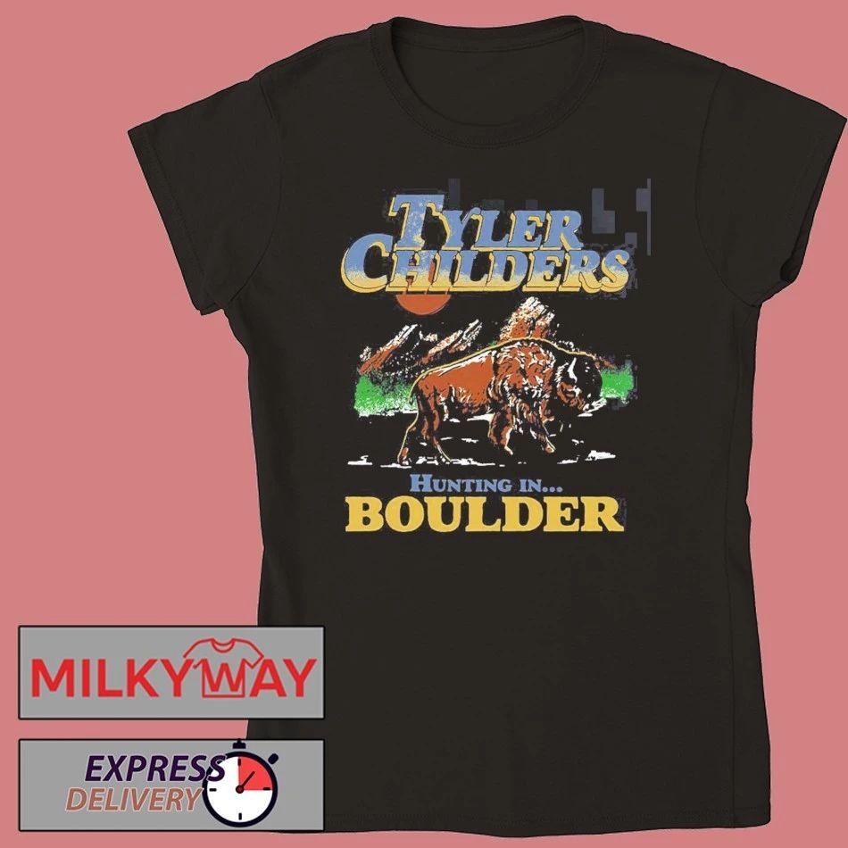 Tyler Childers Snipe Hunt 2026 Tour Merch Hunting In Boulder Colorado At Folsom Field On July 18 2026 T-Shirt