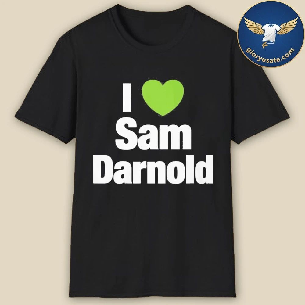 Cooper Kupp I Heart Sam Darnold Shirt