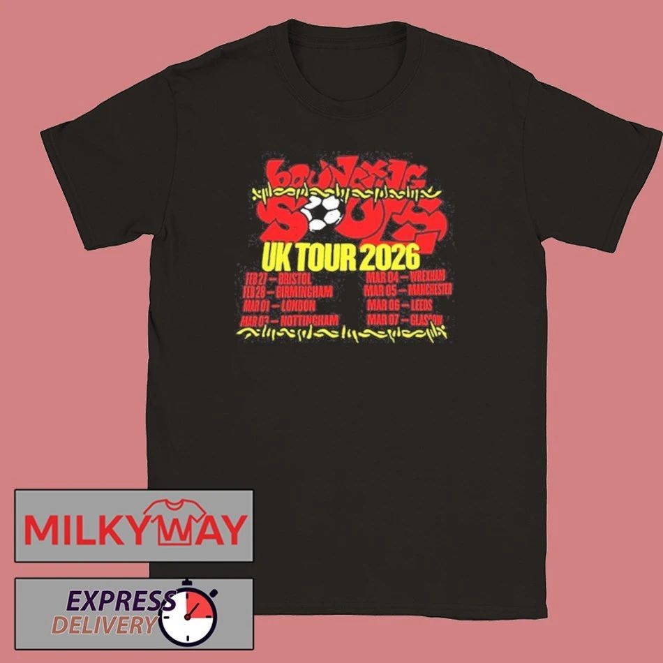 The Bouncing Souls Tour 2026 THE AQUABATS shirt